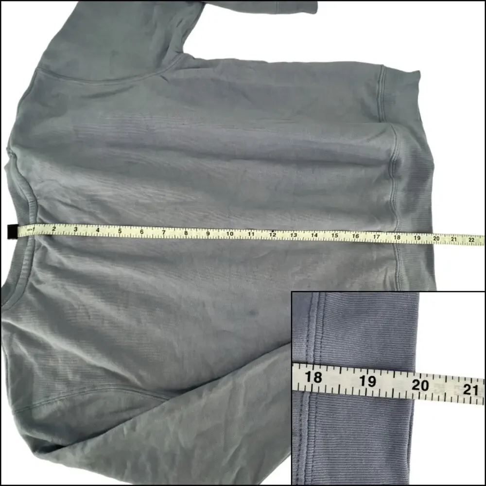 LAT Unisex Kids Cozy Fleece Sweatshirt Size Youth Medium Gray Crew Neck Long S - Picture 10 of 11